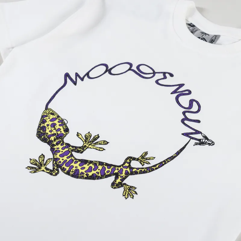 Woodensun Lizzard T Shirt White-2