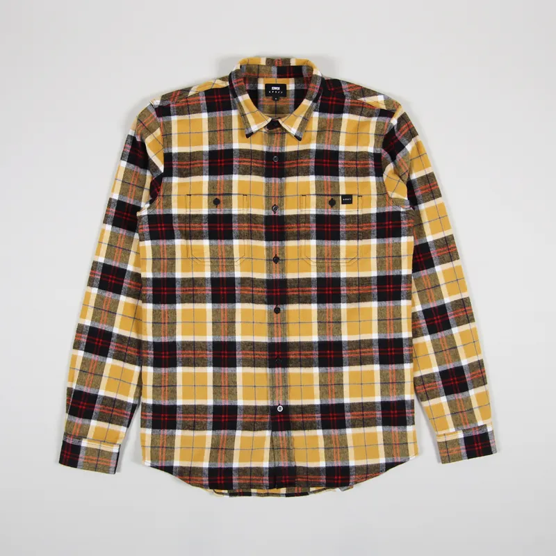 Edwin Labour Shirt Yellow Black