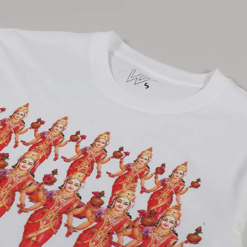 Wayward London Ladies T Shirt White-2