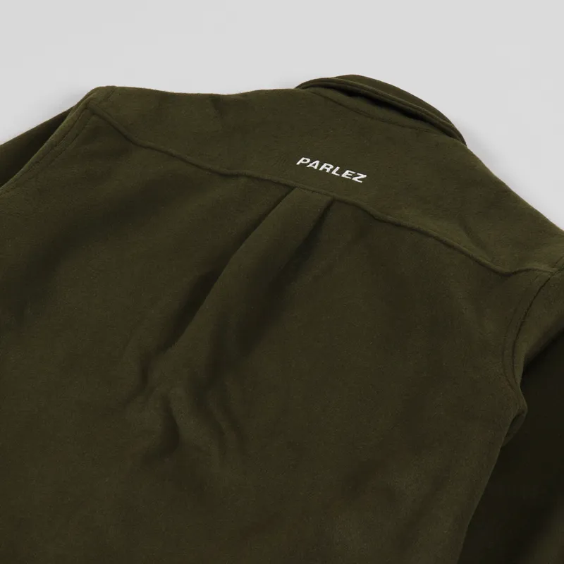 Parlez Ladona Shirt Jacket Khaki-5