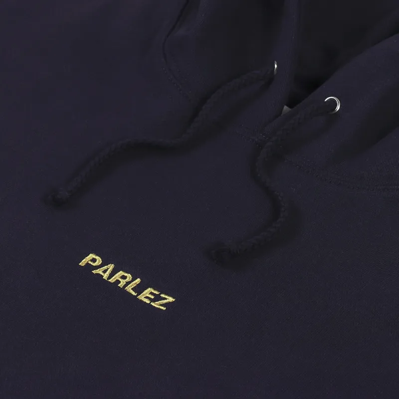 Parlez Ladsun Hoodie Navy Gold-5