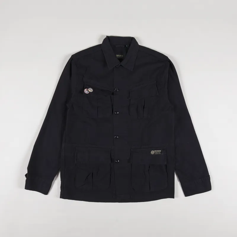 Deus Ex Machina Larry Jungle Shirt Black
