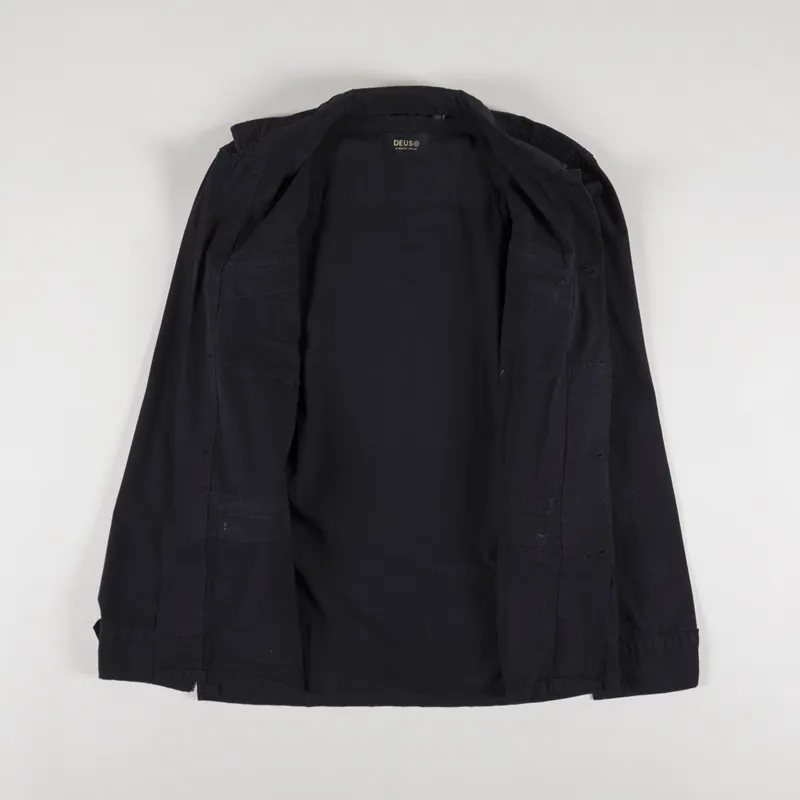 Deus Ex Machina Larry Jungle Shirt Black-1