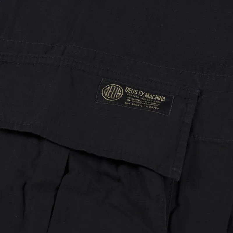 Deus Ex Machina Larry Jungle Shirt Black-11