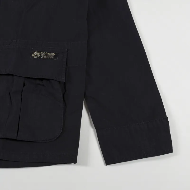 Deus Ex Machina Larry Jungle Shirt Black-6