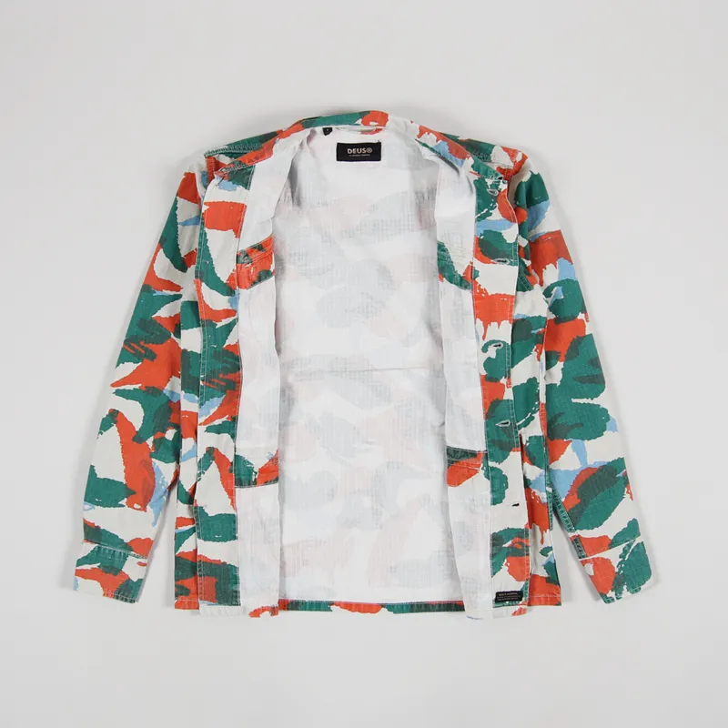 Deus Ex Machina Larry Jungle Shirt Multi Camo-1