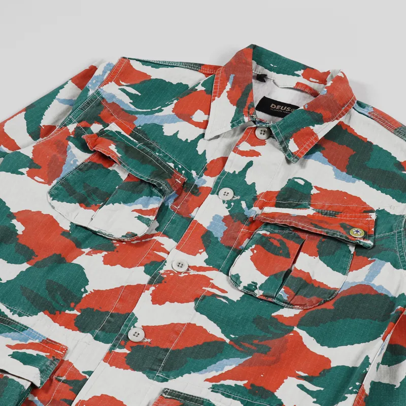 Deus Ex Machina Larry Jungle Shirt Multi Camo-3