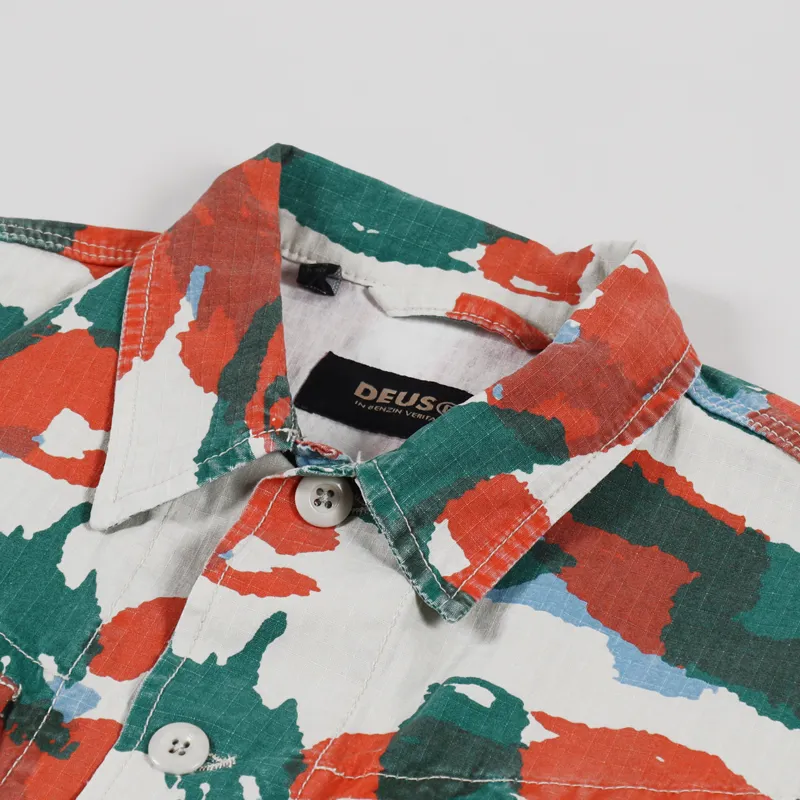 Deus Ex Machina Larry Jungle Shirt Multi Camo-10