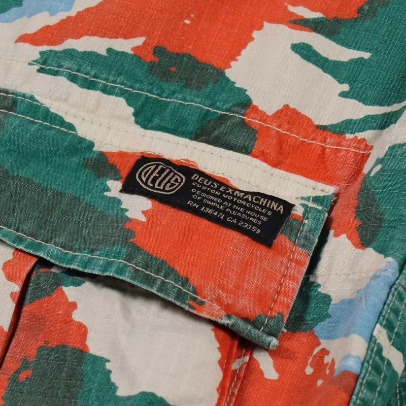 Deus Ex Machina Larry Jungle Shirt Multi Camo-9