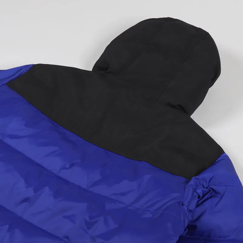 Carhartt WIP Larsen Jacket Thunder Blue Black-6