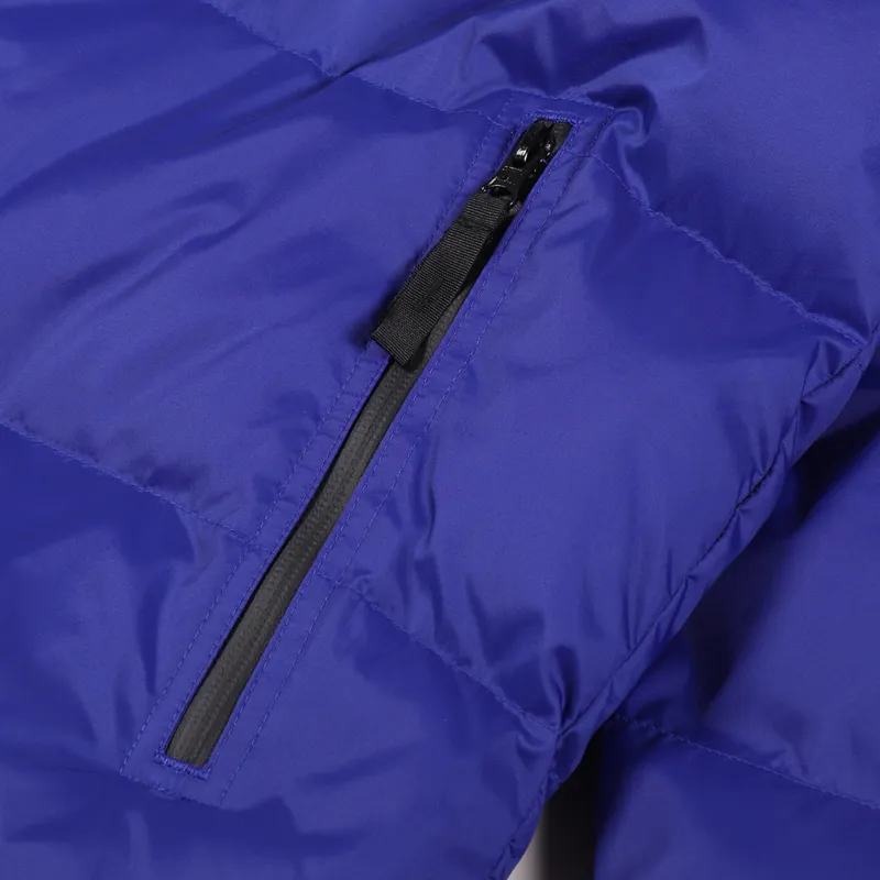 Carhartt WIP Larsen Jacket Thunder Blue Black-8