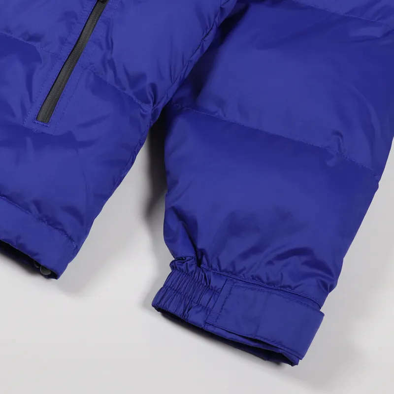 Carhartt WIP Larsen Jacket Thunder Blue Black-11