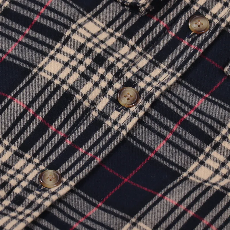 Foret Lava Shirt Blue Check-8