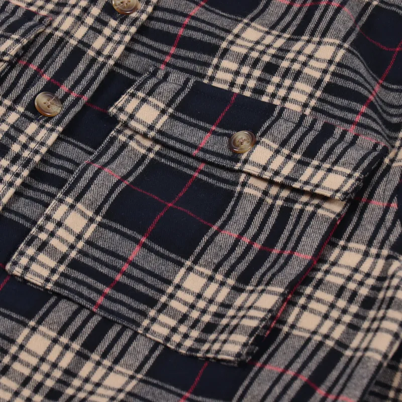 Foret Lava Shirt Blue Check-7