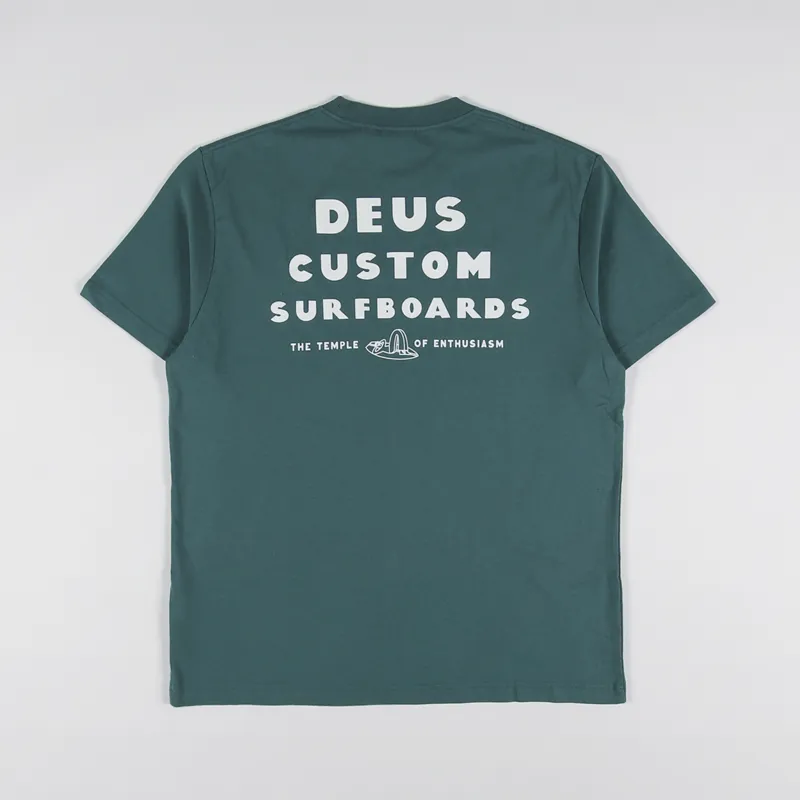 Deus Ex Machina Layback T Shirt Jasper Green