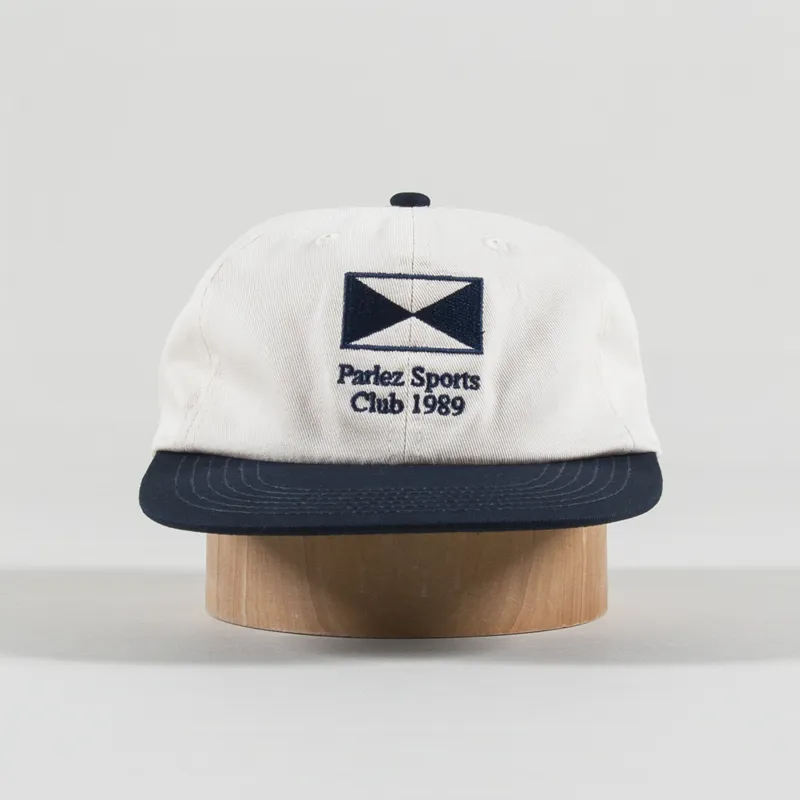 Parlez Layou Snapback Cap Ecru-1