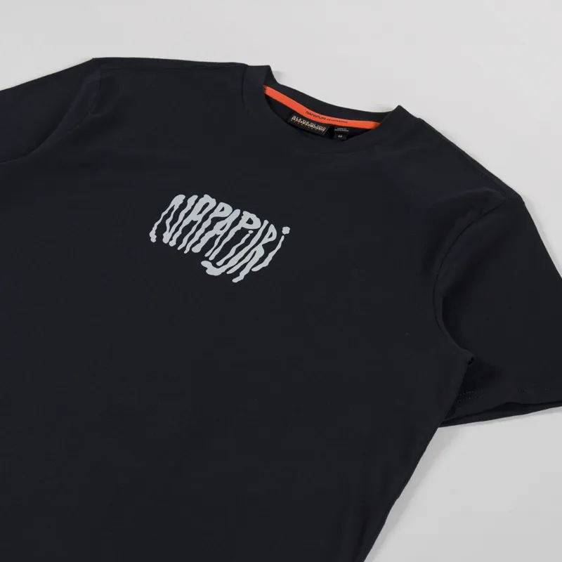 Napapijri Yukis T Shirt Black Beauty-3