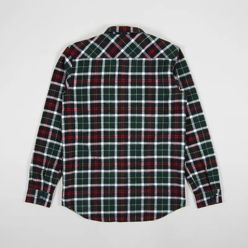 Edwin Labour Shirt Green Black-1