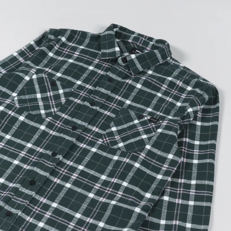 Edwin Labour Shirt Pine Grove Pink-2