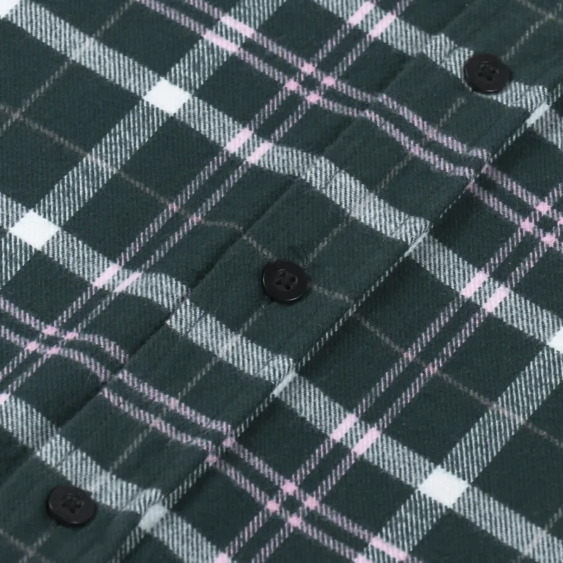 Edwin Labour Shirt Pine Grove Pink-6