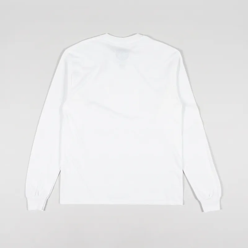 Paradise NYC Liberty Palms Long Sleeve T Shirt White-1