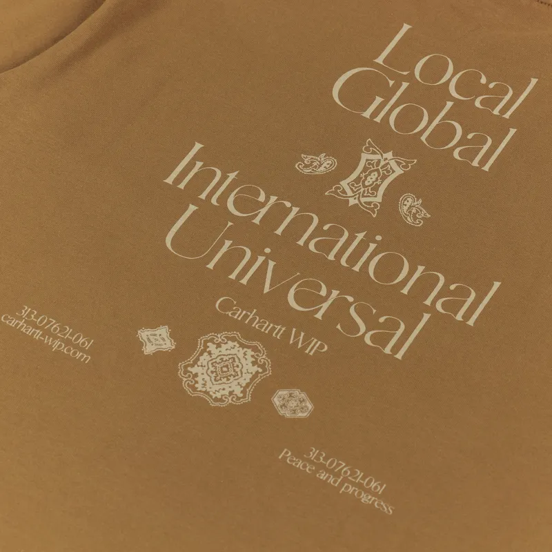 Carhartt WIP Local Pocket T Shirt Dusty Hamilton Brown-4