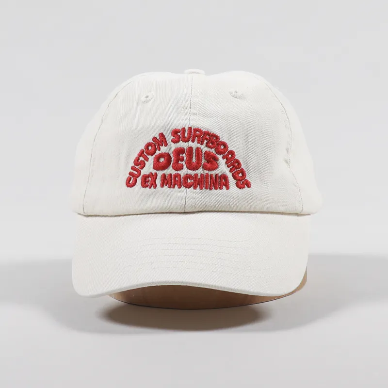 Deus Ex Machina Locations Dad Cap Dirty White-2