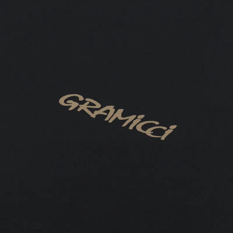Gramicci Leaf T Shirt Black-5