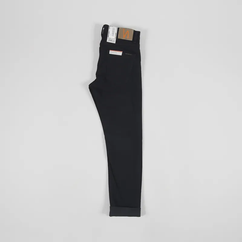 Nudie Jeans Lean Dean Black Skies-2
