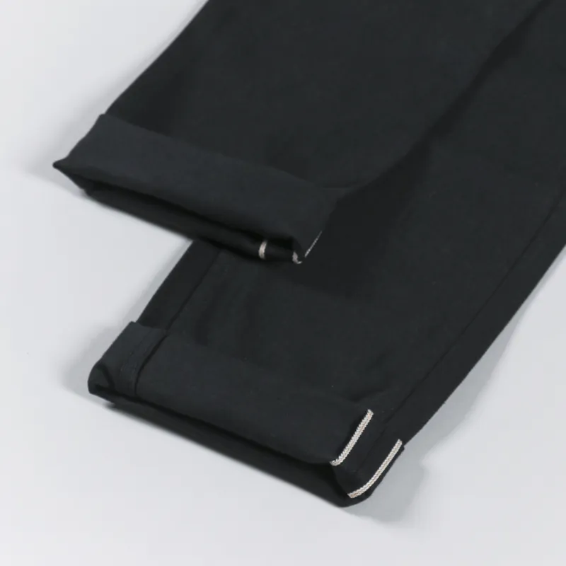 Nudie Jeans Lean Dean Dry Black Selvage-3