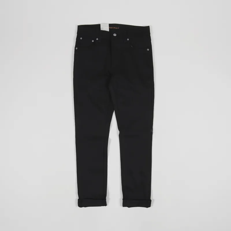 Nudie Jeans Lean Dean Dry Everblack-1