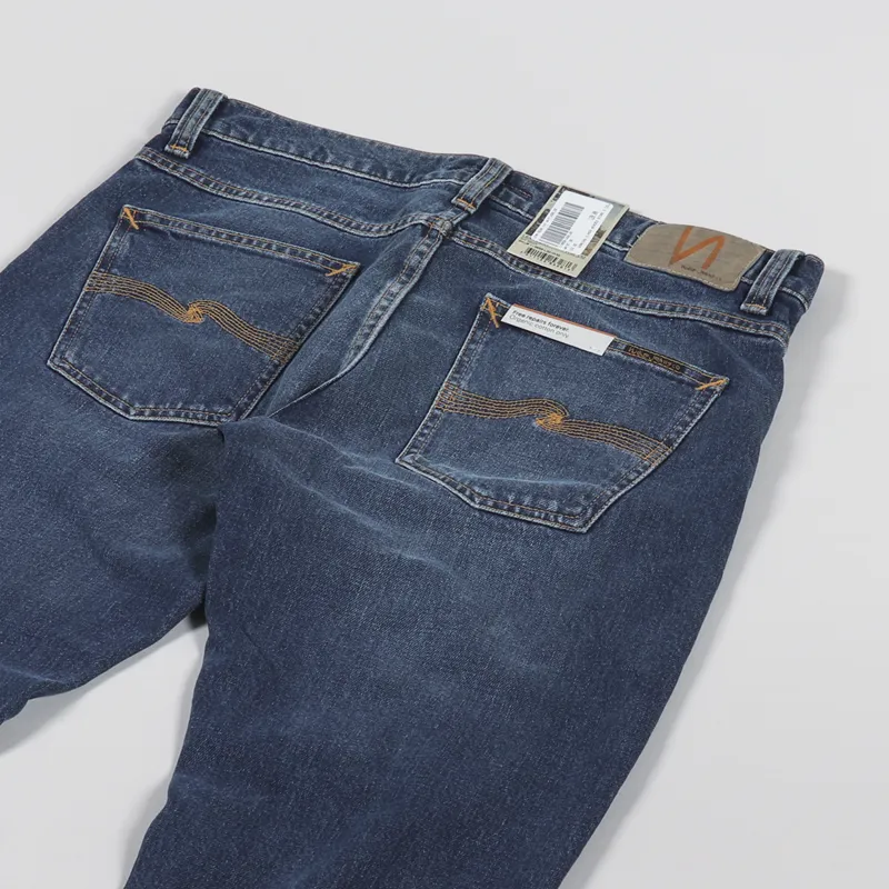 Nudie Jeans Lean Dean Ivy Navy-7