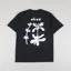 Obey Leaves T Shirt Faded Black
