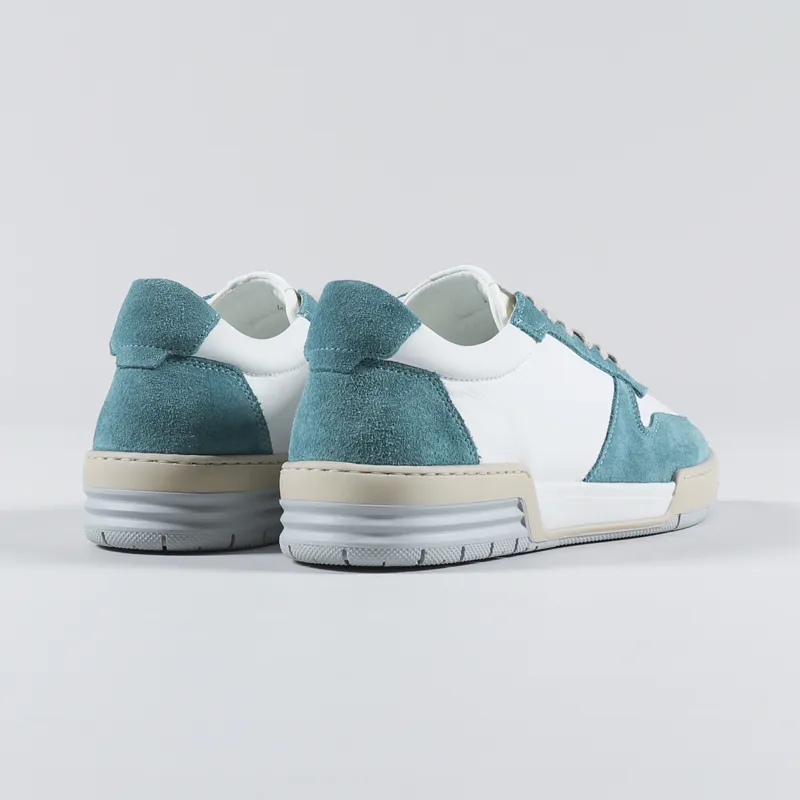 Garment Project Legacy 80s Shoes Petrol Leather Suede-3