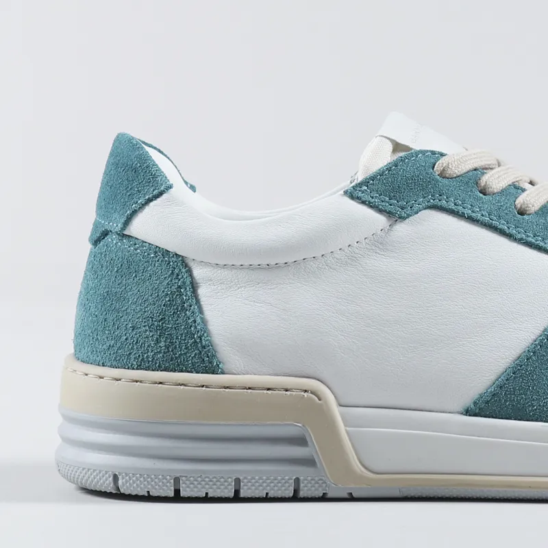 Garment Project Legacy 80s Shoes Petrol Leather Suede-5