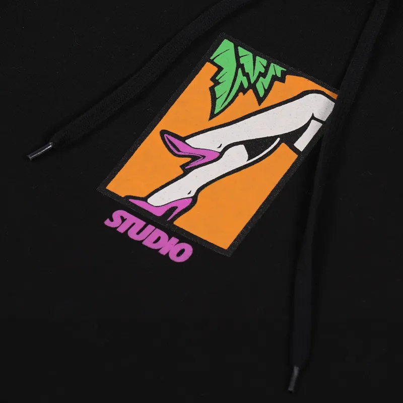 Studio Skateboards Legs Hoodie Black-4