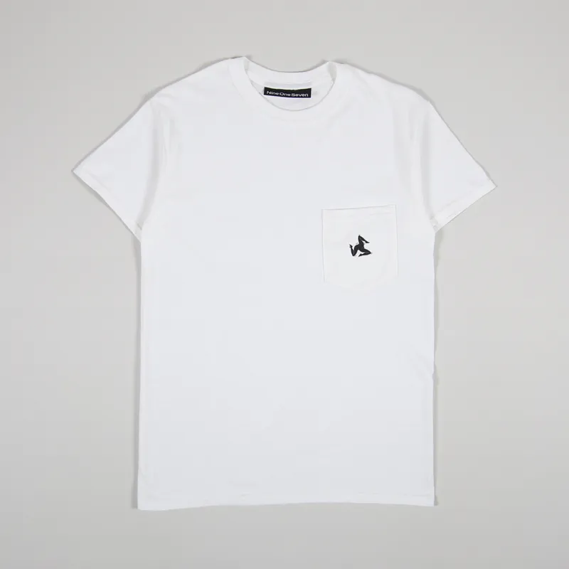 Call Me 917 Legs Pocket T Shirt White