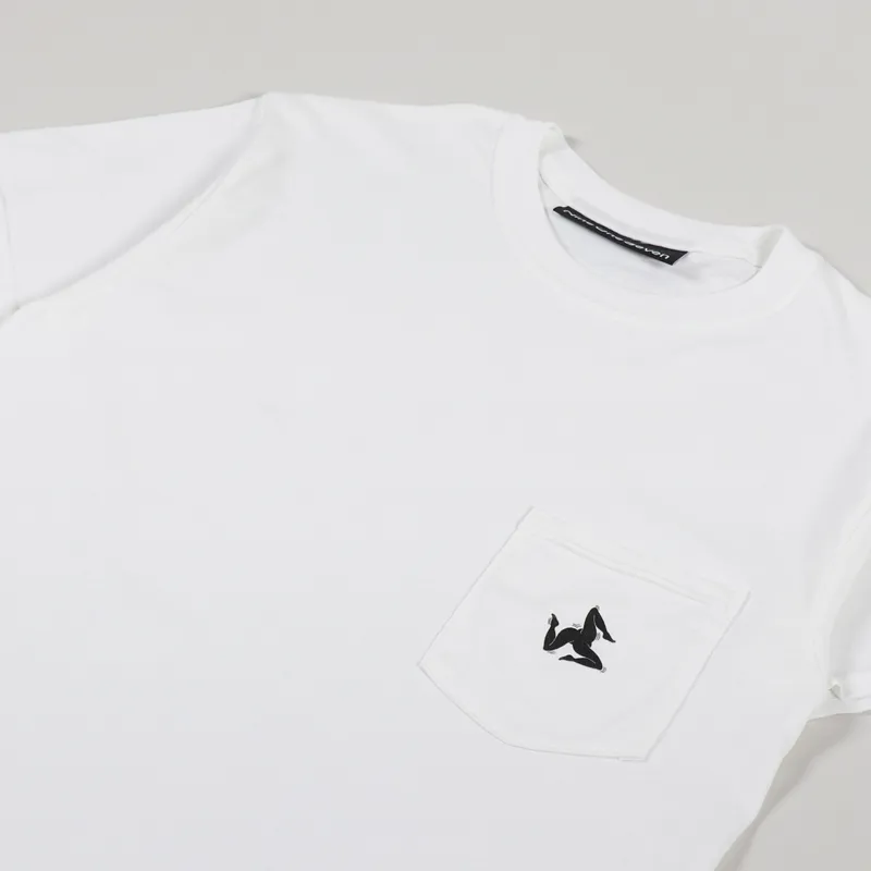 Call Me 917 Legs Pocket T Shirt White-1