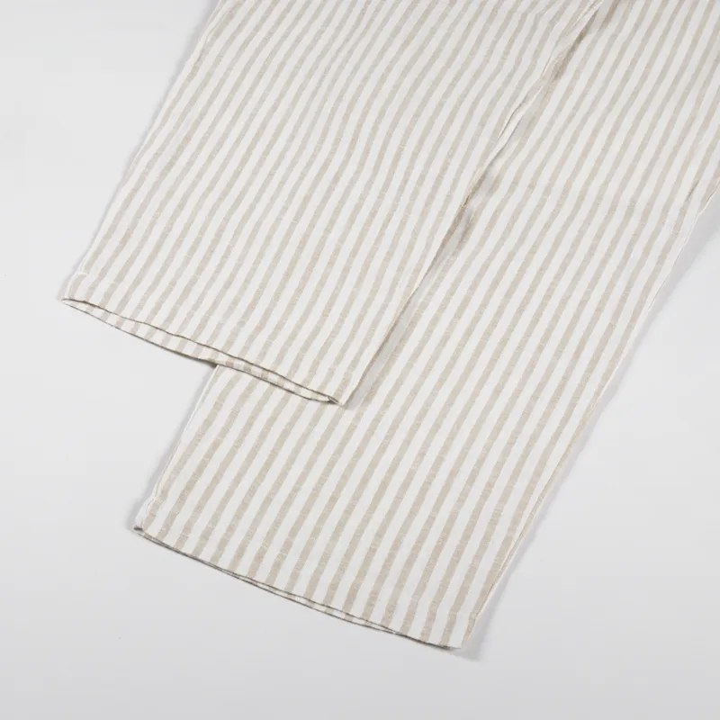 L.F.Markey Womens Lennon Trousers Almond Stripe-6