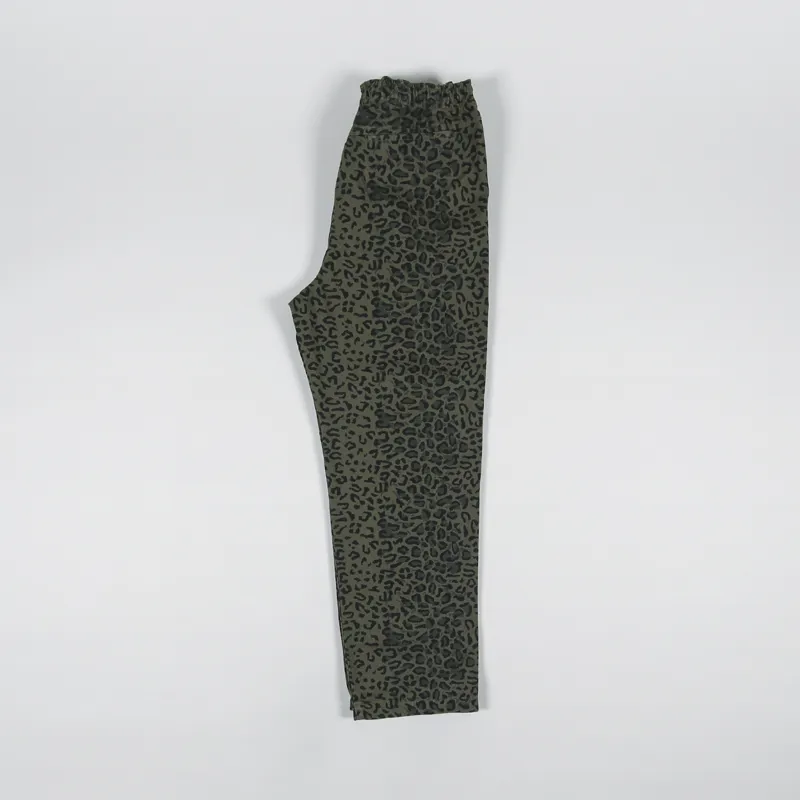 Stussy Leopard Beach Pant Olive-2