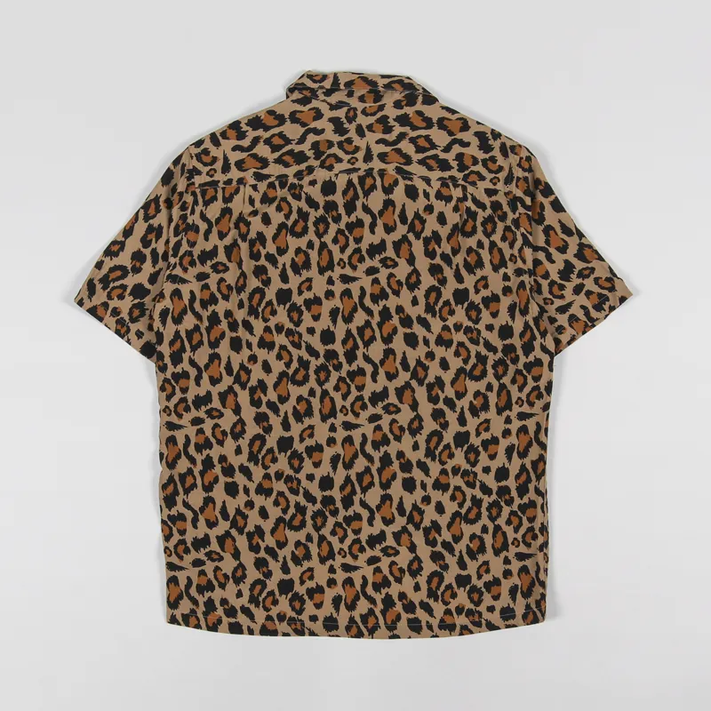 Portuguese Flannel Leopard Shirt Brown-1