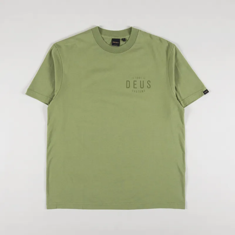Deus Ex Machina Leroy T Shirt Fern-1