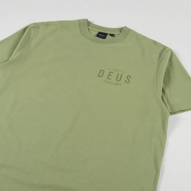Deus Ex Machina Leroy T Shirt Fern-3