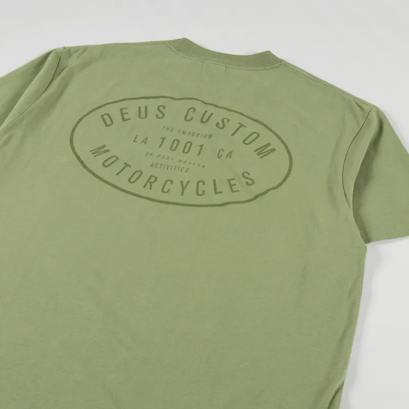 Deus Ex Machina Leroy T Shirt Fern-2