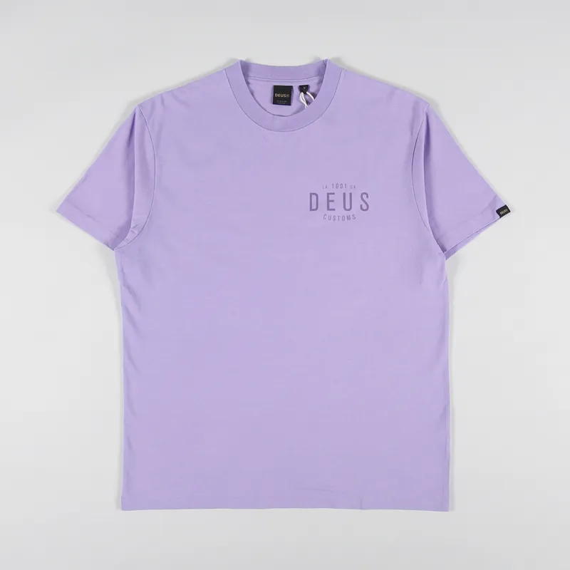 Deus Ex Machina Leroy T Shirt Viola-1