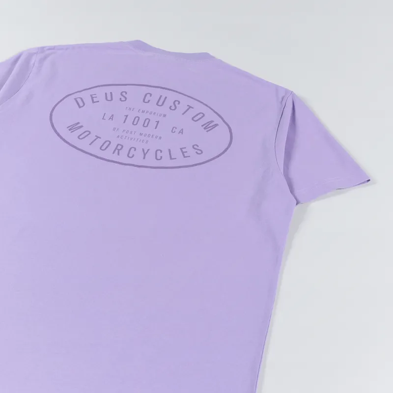 Deus Ex Machina Leroy T Shirt Viola-2