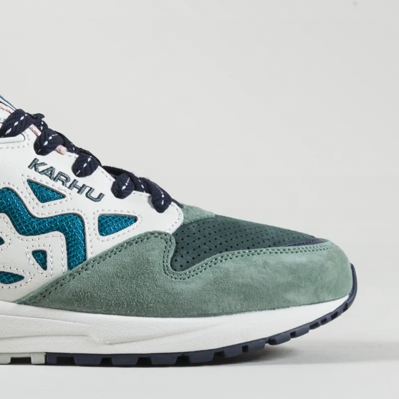 Karhu Legacy 96 Shoes Iceberg Green Lily White-3