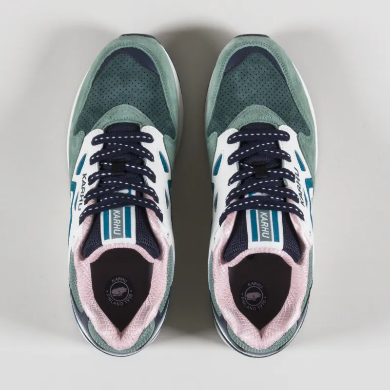 Karhu Legacy 96 Shoes Iceberg Green Lily White-6