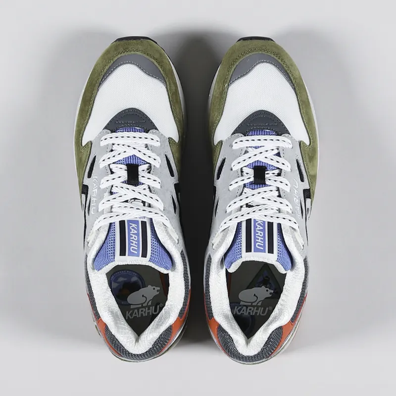 Karhu Legacy 96 Shoes Green Moss Jet Black-1