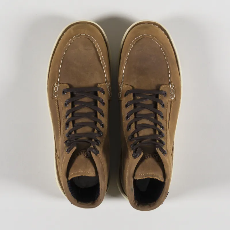 Danner USA Mens Logger Moc 917 GORETEX Work Boots Bone Brown